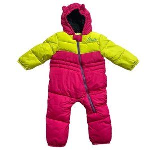 Dare2B Baby Pink & Yellow Snow Suit 12-18M